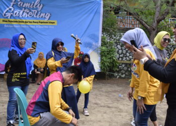 Dinas PUTR Kepulauan Selayar Gelar Family Gathering