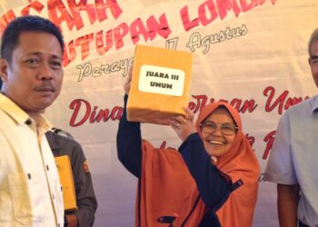 Semarak! Penutupan Lomba Merdeka Perayaan 17 Agustus Pada Dinas PUTR Kepulauan Selayar