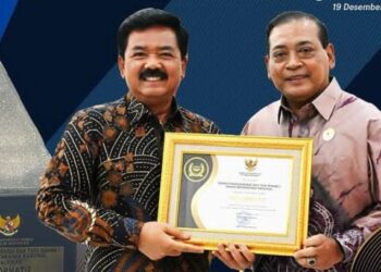 Lagi! Kementerian ATR/BPN Raih Penghargaan Keterbukaan Informasi Publik