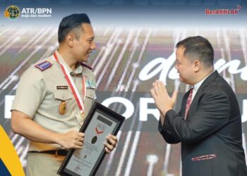 Kementerian ATR/BPN Dianugerahi Rekor MURI, Ini Prestasinya!